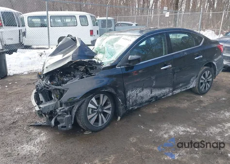 2019 Nissan Sentra Sv from USA, damaged, VIN 3N1AB7AP3KY315616